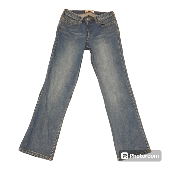 CARHARTT (Size 8- Short) Original Fit Straight Leg Jeans Blue - Picture 1 of 7
